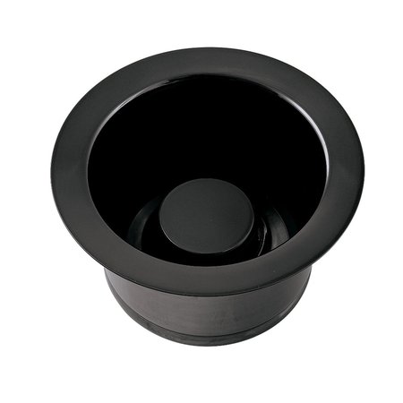 KINGSTON BRASS Extended Disposal Flange, Black Stainless Steel BS2000